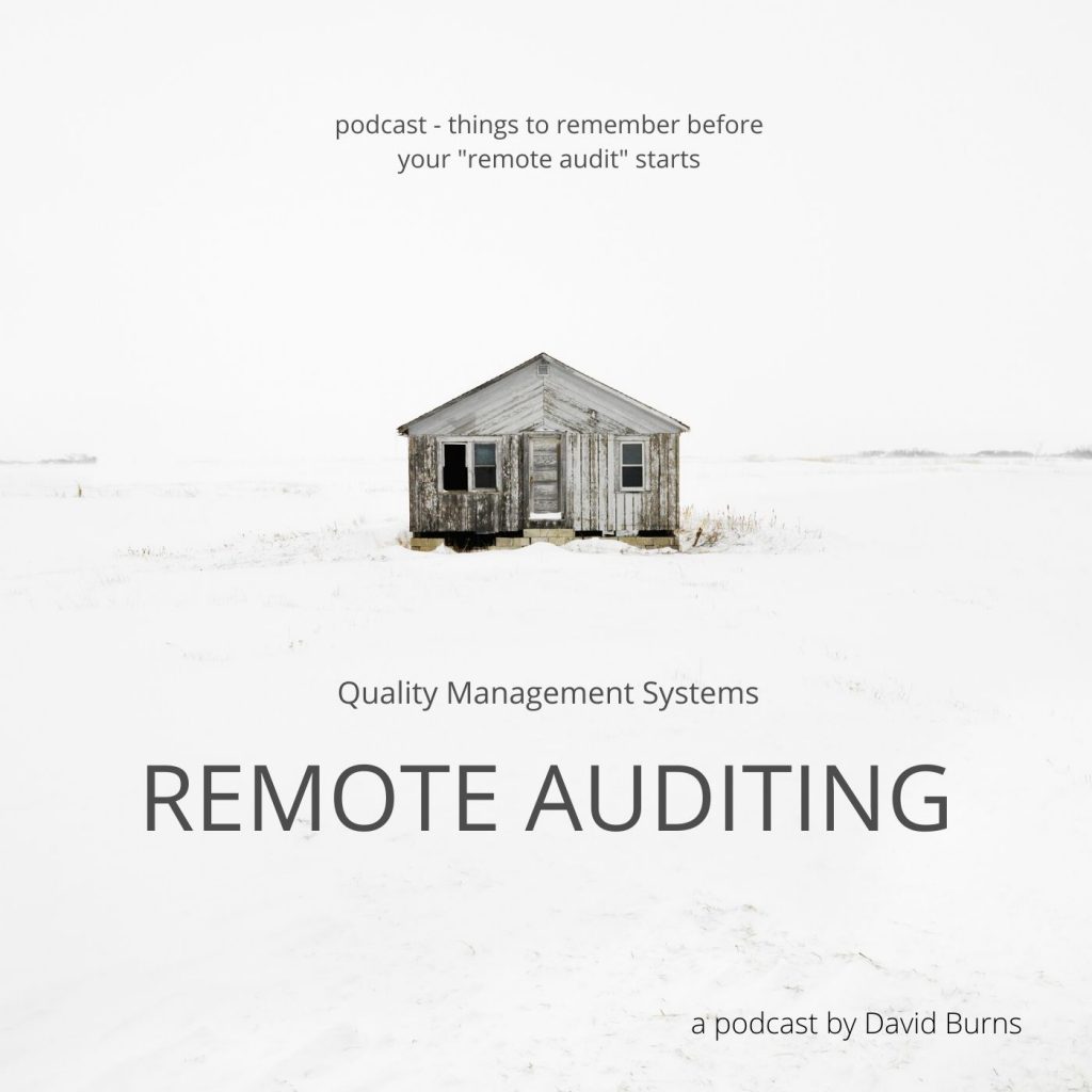 Remote Audit Awareness podcast[1565]